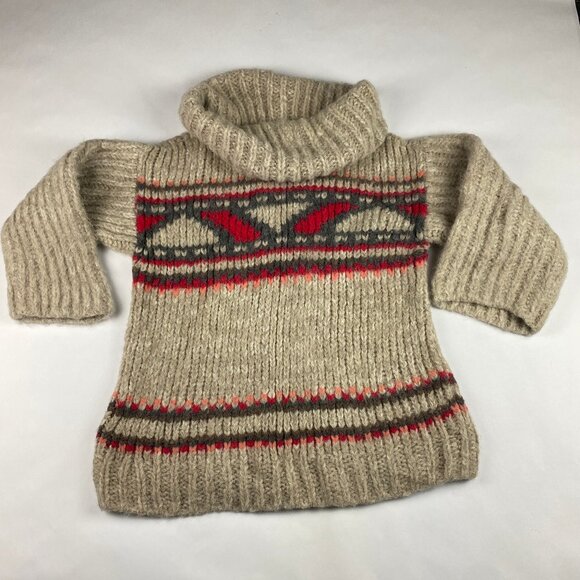 Free People Chunky Knit Sweater Women's Size M Alpaca Blend - Picture 4 of 16